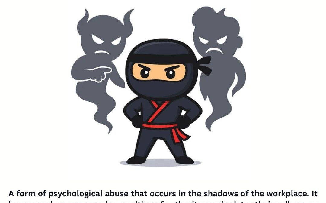 What does “mobbing” mean in the workplace?